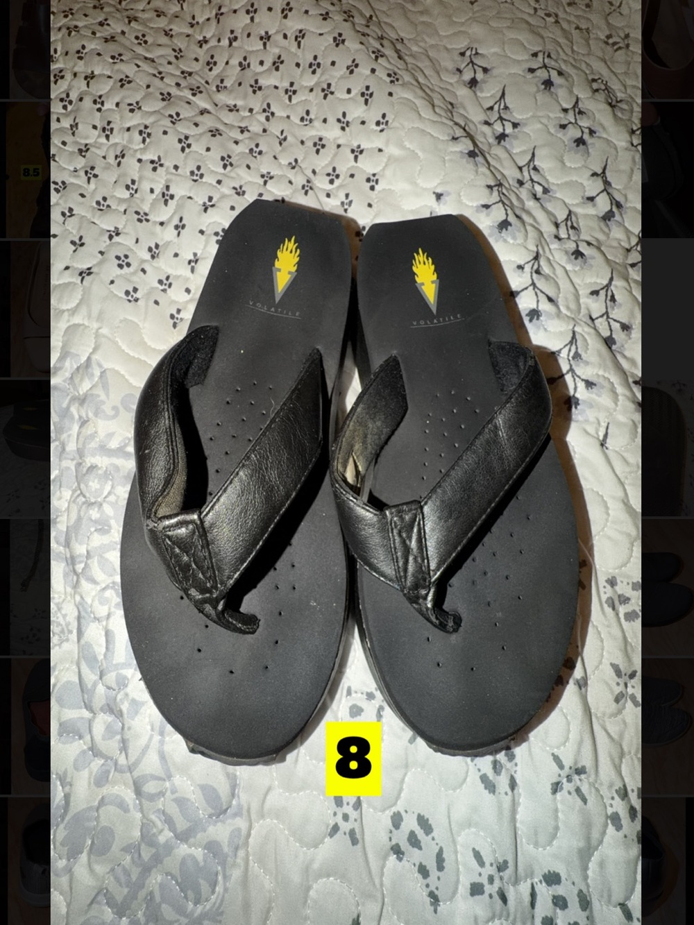 Black Flip Flop Sandals - Versatile Comfort